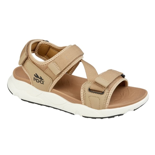 PDQ Touch Fasten Sports Sandals Beige
